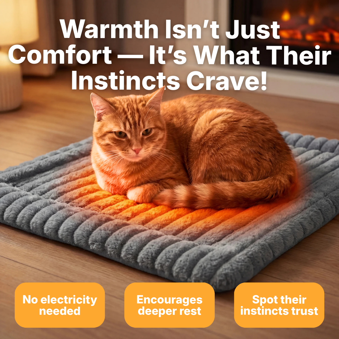 WhiskerSnug™ Self-Warming Cat Mat