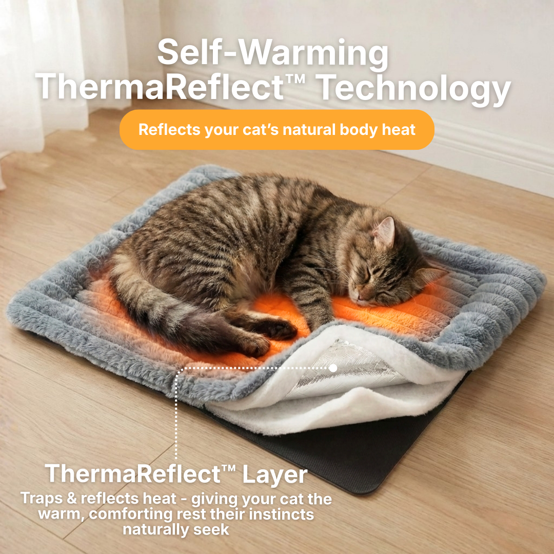 WhiskerSnug™ Self-Warming Cat Mat